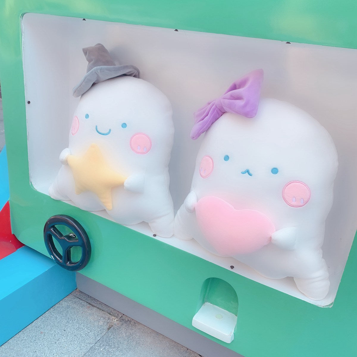 Creative Plush Toy Ghost Keychain Pendant 1622948807269