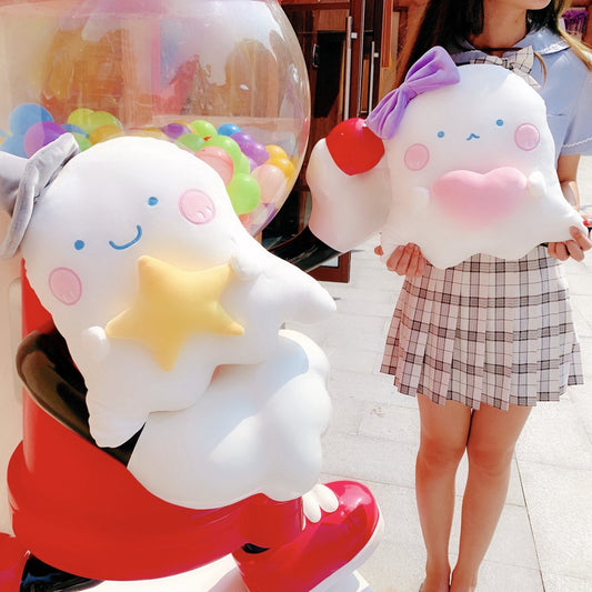 Creative Plush Toy Ghost Keychain Pendant 1622948807275