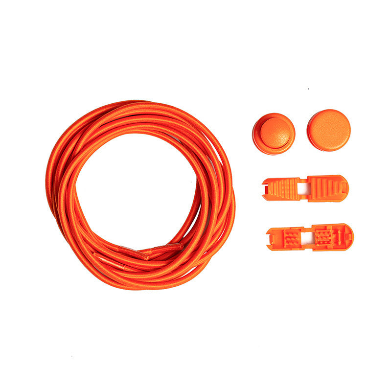 Pure Color Series Lazy Shoelaces Elastic Elastic Rope Laces 3mm Elastic Rope Sports Shoes Free Laces 1622967041853