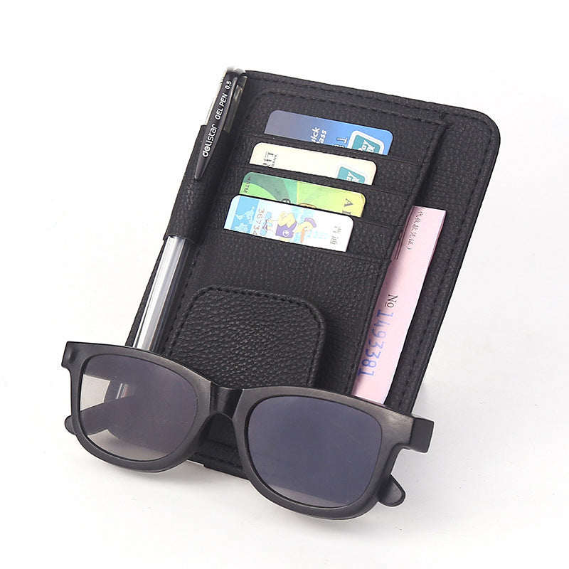 Multifunctional Leather Car Storage Bag For Automobile 1622979606310