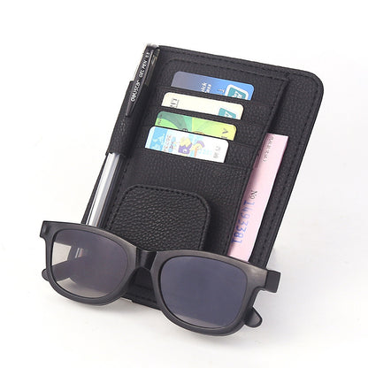 Multifunctional Leather Car Storage Bag For Automobile 1622979606310