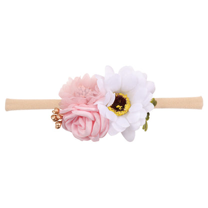 Children's Baby Head Flower Headdress 1623031048655