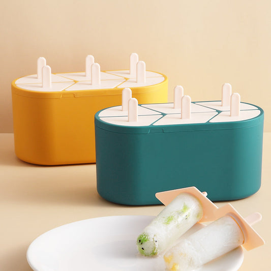 Homemade Ice Cream Mini Popsicle Box Frozen Ice Artifact 1623043206739