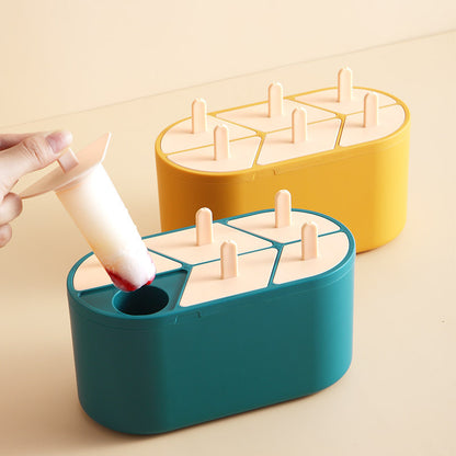 Homemade Ice Cream Mini Popsicle Box Frozen Ice Artifact 1623043206743