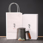 Factory Creative Yuanshan Hand-painted Mug Wooden Handle Ceramic Tea Cup With Lid Filter Three-piece Office Home 162304619540