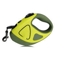 Pet Dog Automatic Retractable Fiber Leash Night Safety LED Shining Automatic Stretching Dog Hand Holding Rope Pet Supplies 16