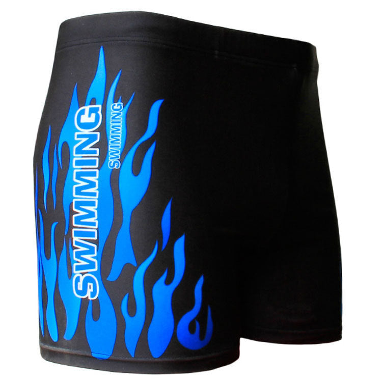 Swimming Trunks Swimwear New Style Men's Swimwear Flame Swimming Trunks 1623129812150