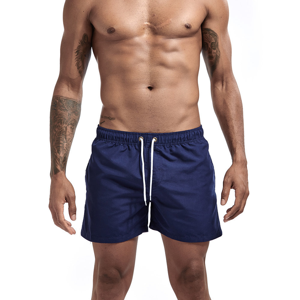 Three-point Beach Pants Fashion Multicolor Straight Loose Sports Shorts 1623135346233