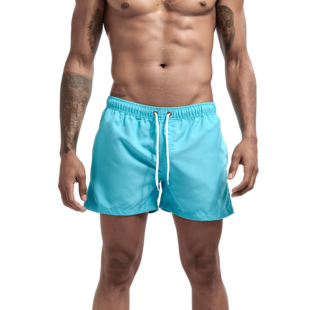 Three-point Beach Pants Fashion Multicolor Straight Loose Sports Shorts 1623135390418