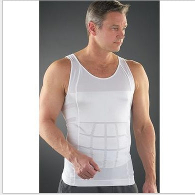 Men's Slim Tummy Belly Body Shaper Compression Trainer Vest Underwear Shapewear 1623140689188