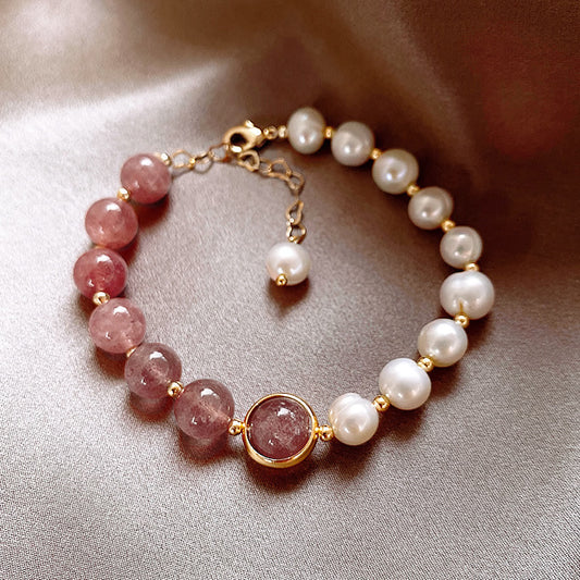 Natural Pearl Bracelet Female Net Red Bracelet Student Girlfriends 1623146153857
