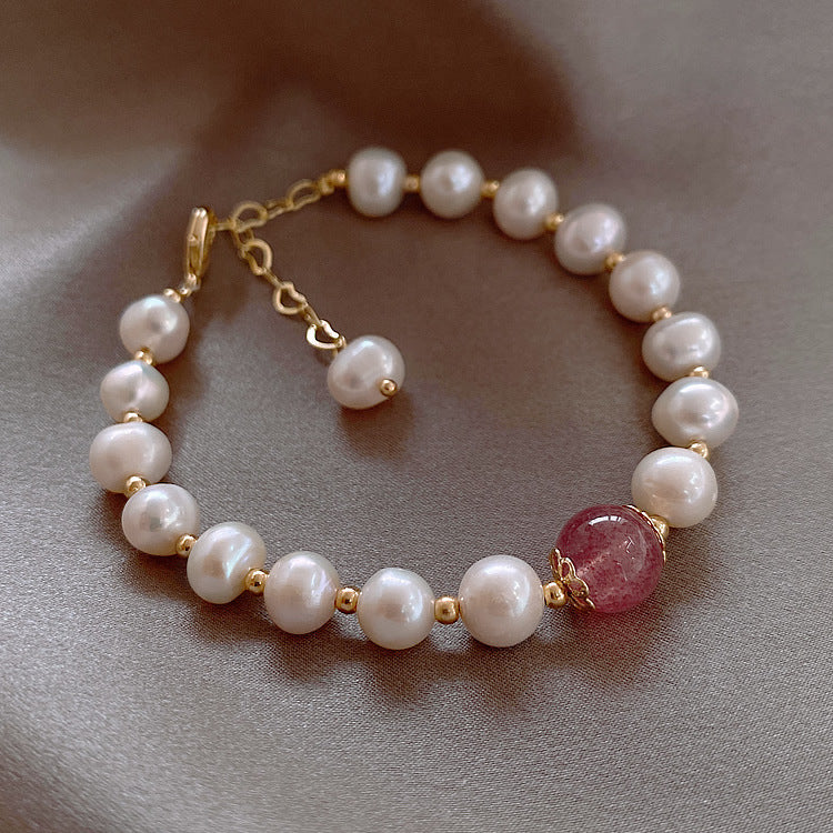 Natural Pearl Bracelet Female Net Red Bracelet Student Girlfriends 1623146153858