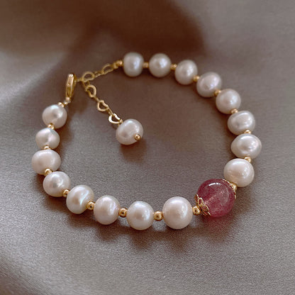 Natural Pearl Bracelet Female Net Red Bracelet Student Girlfriends 1623146153858