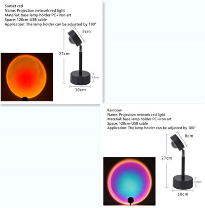 The Sun Never Sets Projection Sunset Atmosphere Light 1623211100973