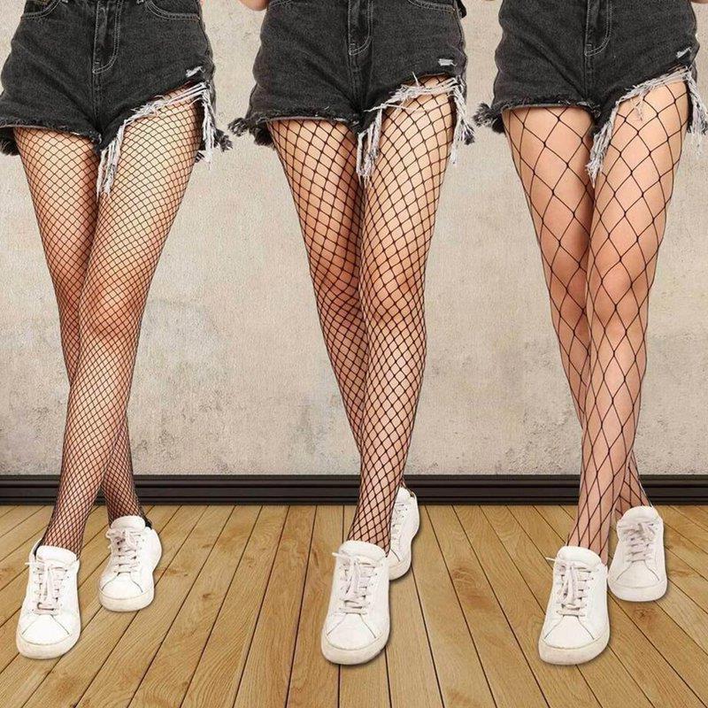 Hollow Out Pantyhose Women Stockings Club Party Hosiery Mesh 1623221963169