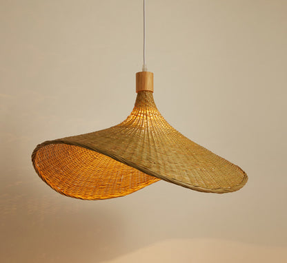 Bamboo Chandelier New Japanese Style Lamps 1623228525263