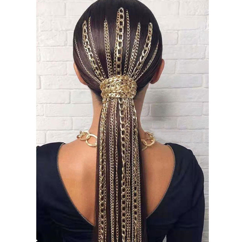 Women's Hair Chain Wave Fashion Headdress Hair Accessories Women 1623295540417