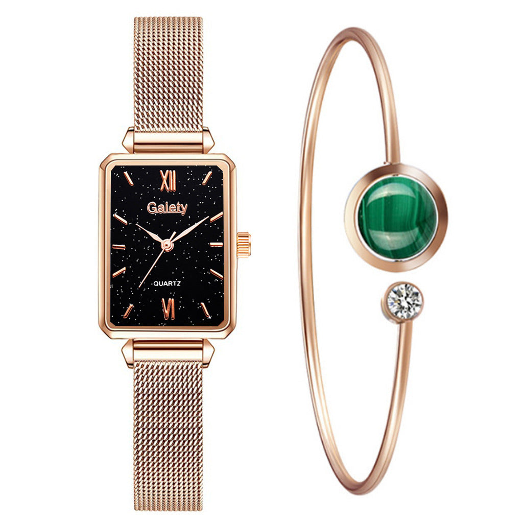 Women's Alloy Mesh Belt All-Match Quartz Watch 1623396648031