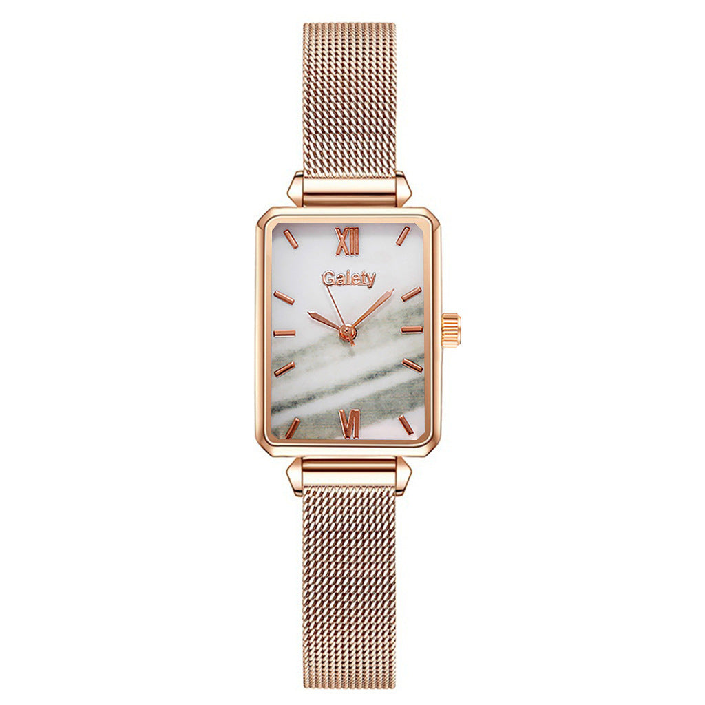 Women's Alloy Mesh Belt All-Match Quartz Watch 1623396655392