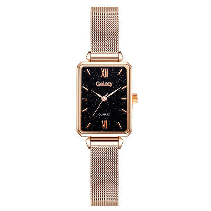 Women's Alloy Mesh Belt All-Match Quartz Watch 1623396655395