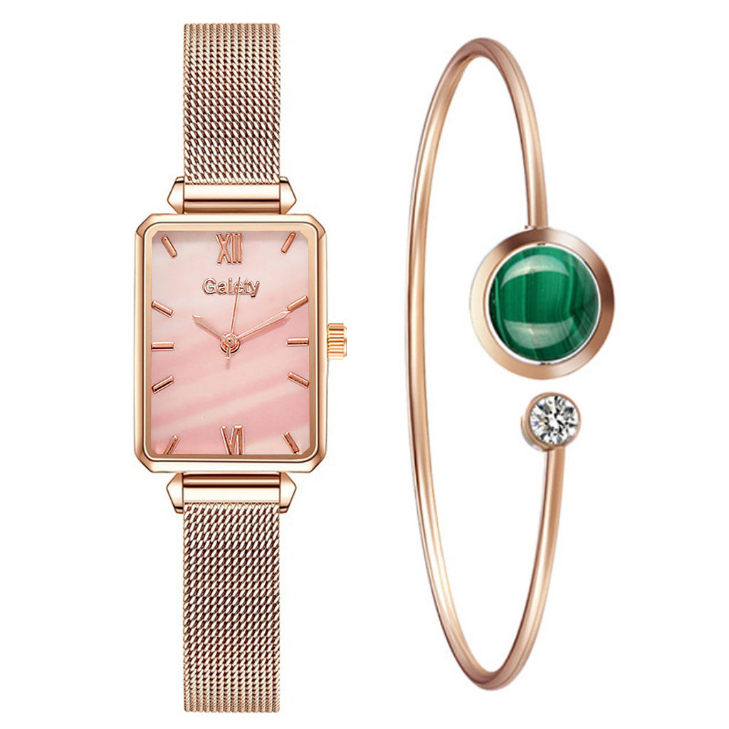 Women's Alloy Mesh Belt All-Match Quartz Watch 1623396666424