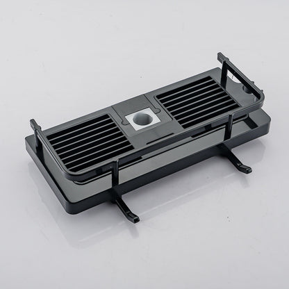 Shower Rod Racks Bathroom Lift Rod Bracket Tray Punch-Free Toilet Shower Storage Hanging Basket 1623416258628