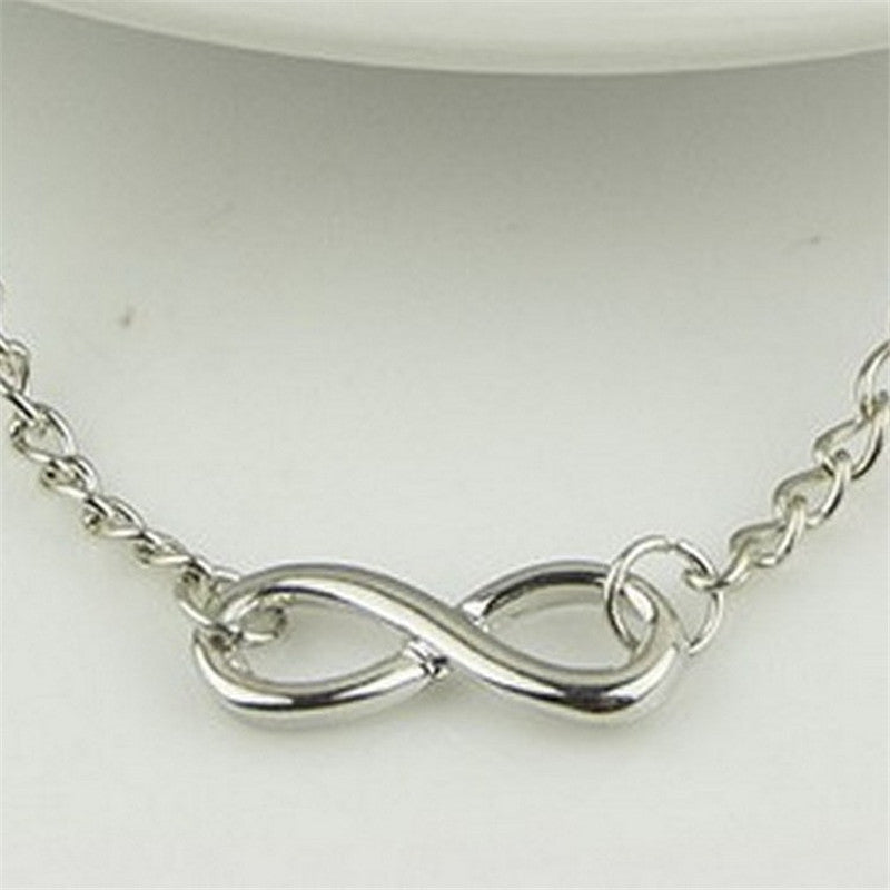 European And American New 8-shaped Buckle Alloy Metal Bracelet 1623475660533