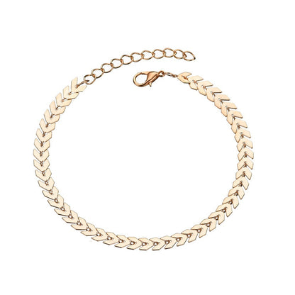 Punk Metal Chain Summer Beach Anklet Women 1623635356965