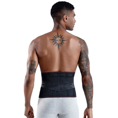 Back Support Weight Loss Brace Belt Lumbar Lower Waist Double Adjust Back Pain Relief Waist Support Sport Springs Belt 162367