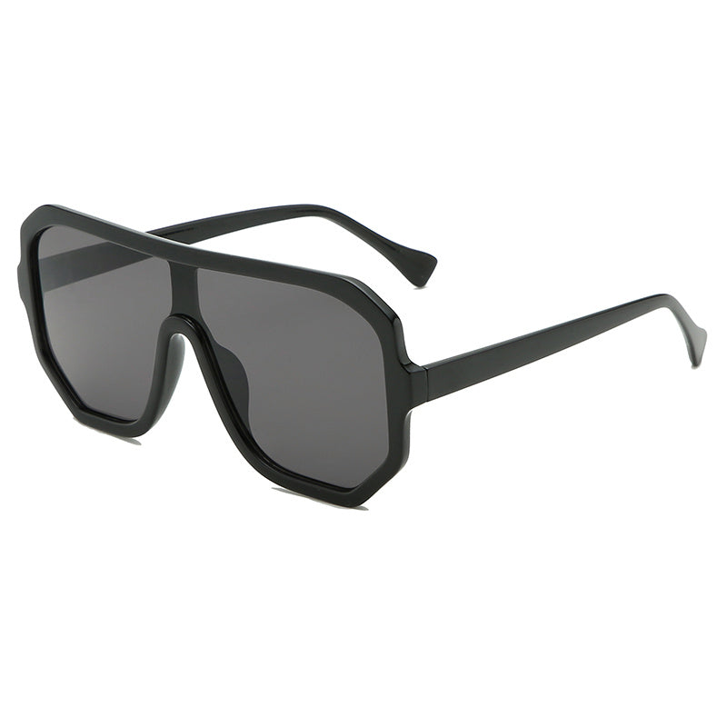 One-piece Sunglasses Men's And Women's Fashion Big Frame 1623752786891