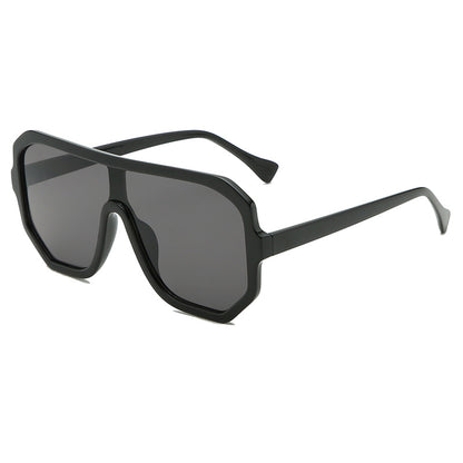 One-piece Sunglasses Men's And Women's Fashion Big Frame 1623752786891