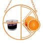 Oriole Bird Feeder Orange Fruit Outdoor Garden Metal Hanging Drinking Grape Jelly Container Farm Hummingbird Automatic Portab