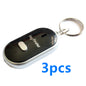 New LED whistle control induction key ring Elderly key finder Multi-function key anti-lost device 1623821954010
