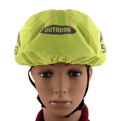 Cycling Helmet Cover Helmet Rain Cover Helmet Waterproof Cover Reflective Safety Helmet Cover 1623834925386