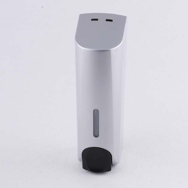 Plastic Wall Mount Soap Dispenser  Black Bathroom Shower Shampoo Liquid Dispenser Set Hotel Mall Kitchen Soap Bottle 350ml 16