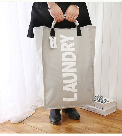 Foldable Fabric Laundry Bag Waterproof Dirty Clothes Hamper 1623911226889