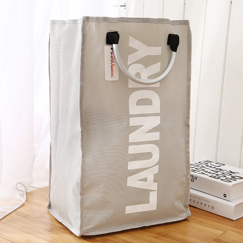 Foldable Fabric Laundry Bag Waterproof Dirty Clothes Hamper 1623911226890