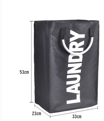Foldable Fabric Laundry Bag Waterproof Dirty Clothes Hamper 1623911280933