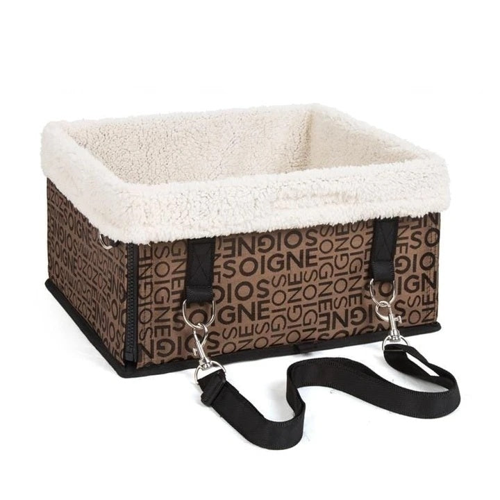 Luxury Pet Heightening Car Seat Portable Waterproof Foldable Dog Frame 1623920399908