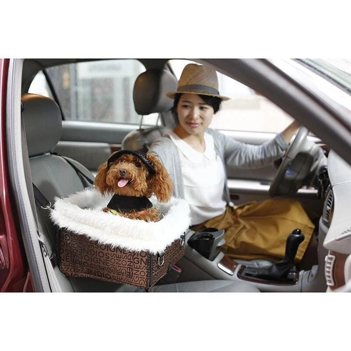 Luxury Pet Heightening Car Seat Portable Waterproof Foldable Dog Frame 1623920399913