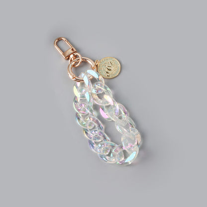 Alloy Listing Keychain Colorful Buckle Chain Key Pendant Pendant 1623981208205