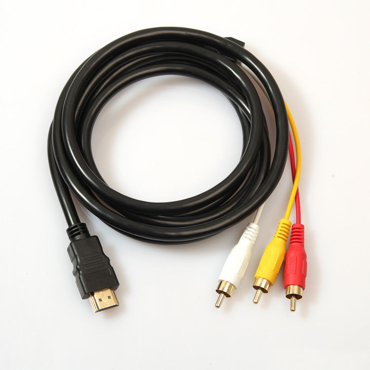 Dmi To Av Cable Hdmi To 3Rca Video Adapter Cable 1623988775879