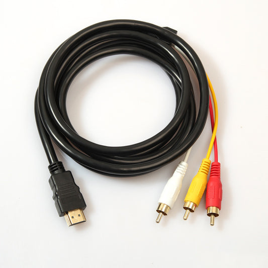 Dmi To Av Cable Hdmi To 3Rca Video Adapter Cable 1623988775879