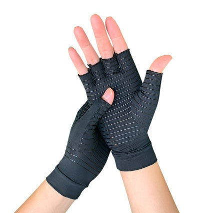 Breathable Health Care Half Finger Gloves 1623996996654