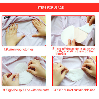 Disposable Anti-sweat Patch For Underarm Sweat Absorption 1623999738159