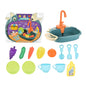 Children's Play House Electric Recirculating Water Kitchen Simulation Sink 1624000318133