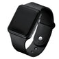 Square Electroplated LED Digital Watch 1624005071068