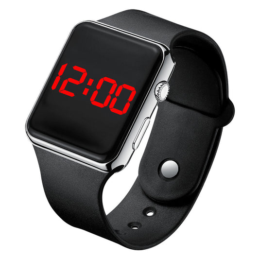 Square Electroplated LED Digital Watch 1624005111650