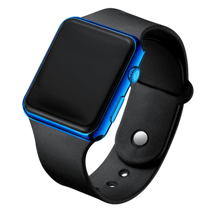 Square Electroplated LED Digital Watch 1624005111653