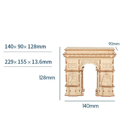 Creative 3d three-dimensional puzzle handmade 1624007145464